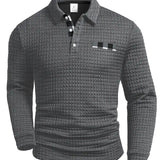 Cămașă polo cu nervuri