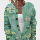 Ana - Cardigan Floral de Toamnă