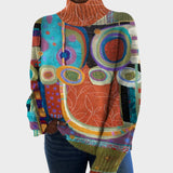 Catarina - Pulover Artistic din Tricot