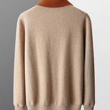 Polo Castelle cu fermoar din cașmir