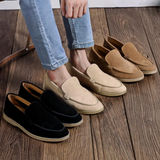 Mocasini din suede premium