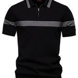 Cămașă polo cu dungi