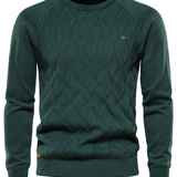 Cămașă pentru bărbați cu design în carouri V2