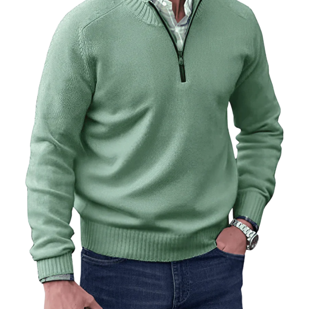 Cămașă casual cu fermoar