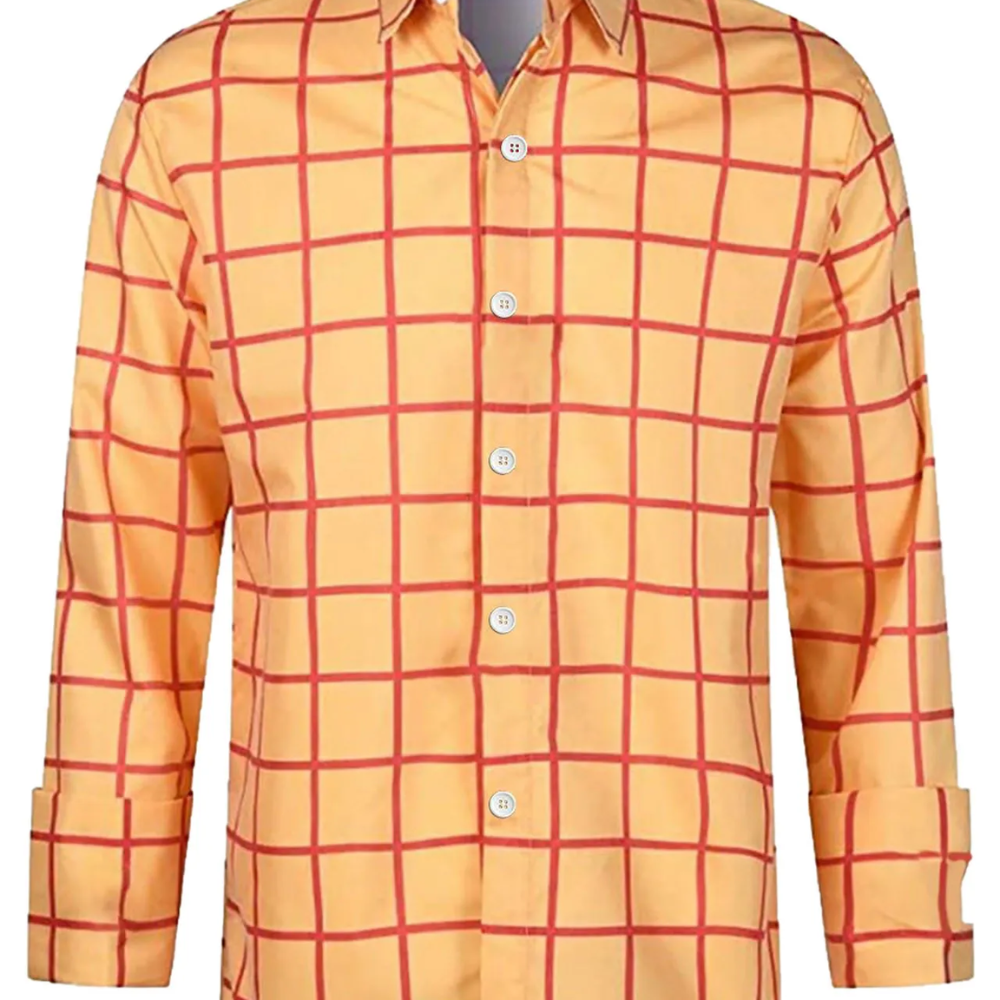 Cămașă în carouri clasică