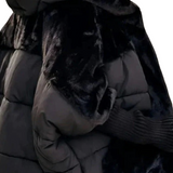 Dominika | Geacă Pufos cu Glugă