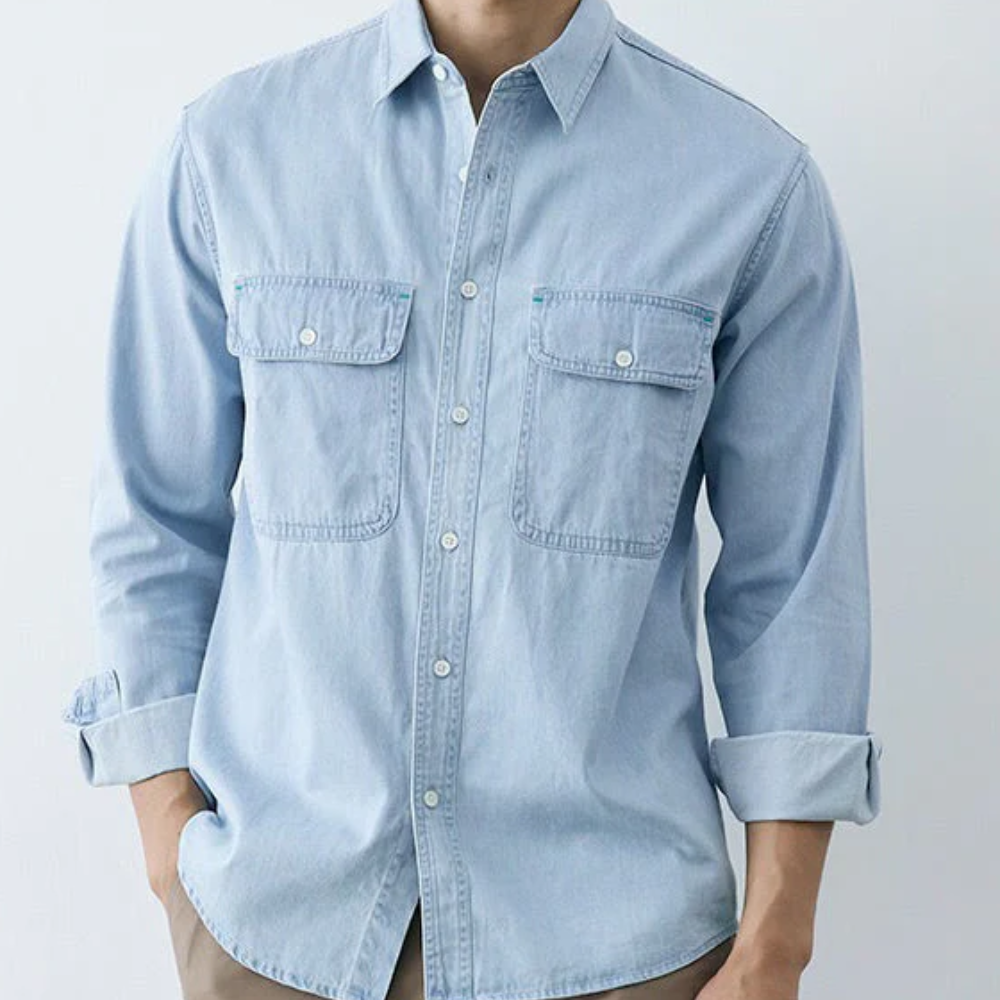 Cămașă din denim clasic