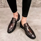 Mocasini din piele eleganți
