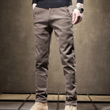 Pantaloni casual cu croială slim