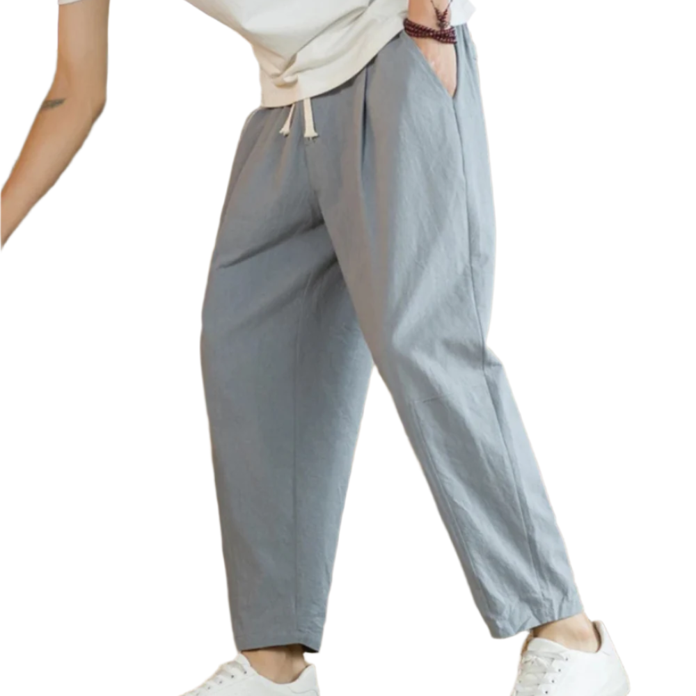 Pantaloni din bumbac Roma