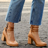 Casilda | Sandale simple cu curea la gleznă și talpă groasă