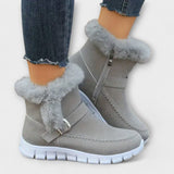 Anny - Cizme de gleznă călduroase și căptușite