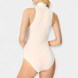 Body fără mâneci cu guler înalt