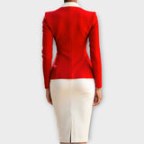 Blazer Elegant cu Contrast