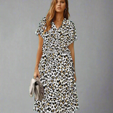 Rochie de Vară Fabricată din Țesătură Exquisită