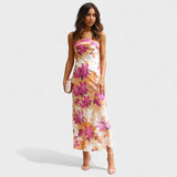 Carmen | Rochie din satin fără mâneci