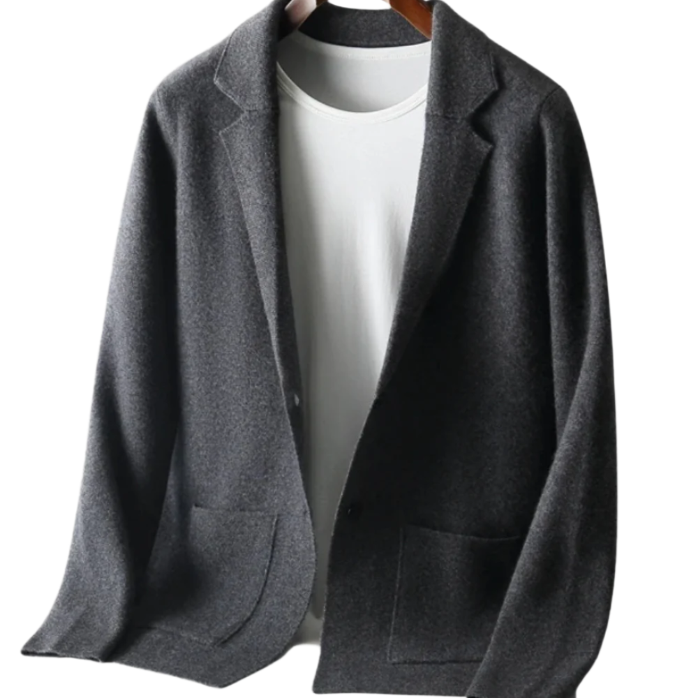 Palton din cașmir cu nasturi Bacchus