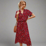 Rochie de Vară Fabricată din Țesătură Exquisită