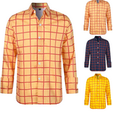 Cămașă în carouri clasică