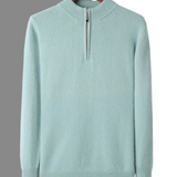 Casaco din cașmir Genève cu fermoar