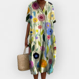 Rochie Florală pentru Zilele de Vară