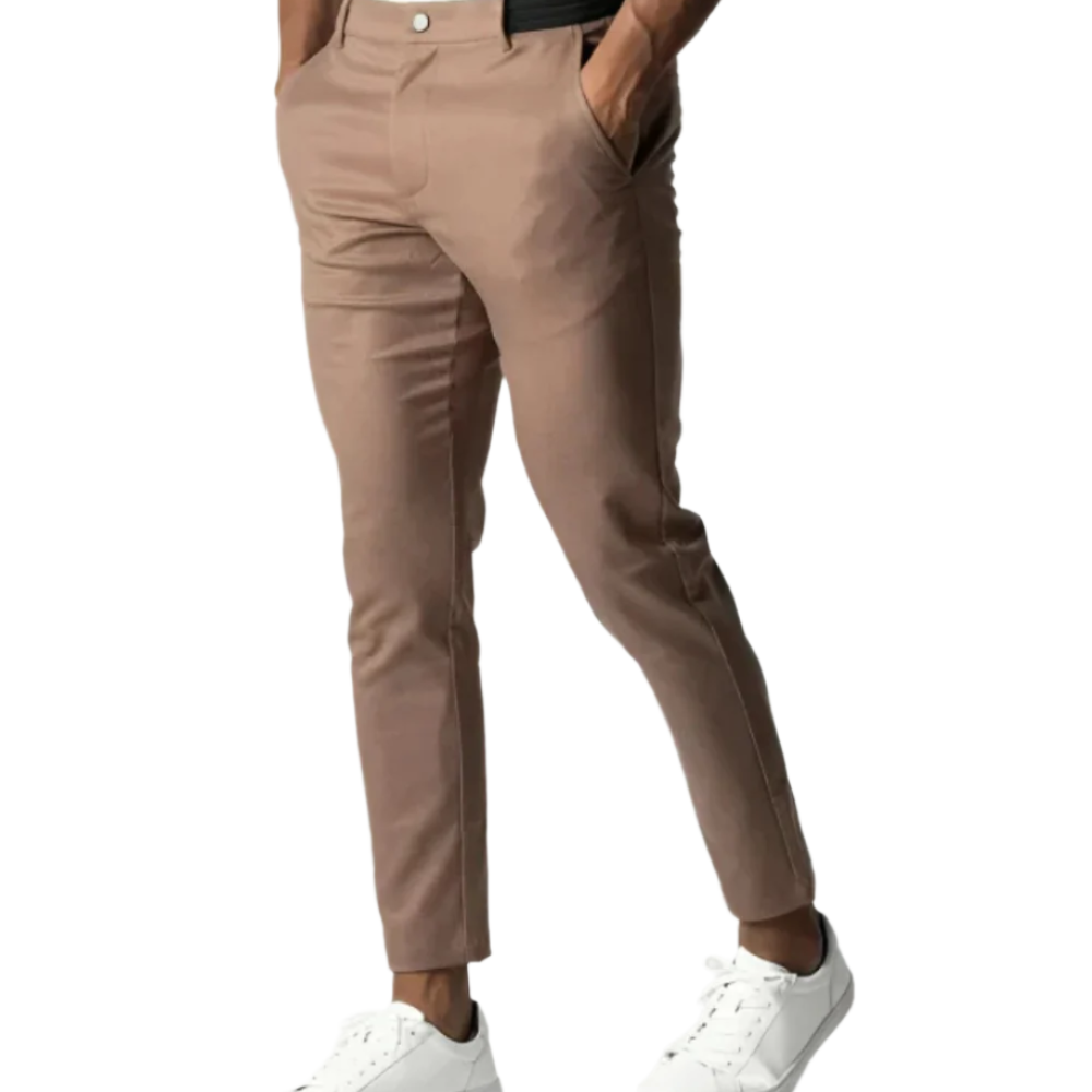 Pantaloni din bumbac Elio Stretch