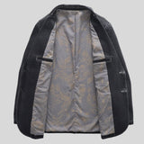 Blazer din bumbac elegant