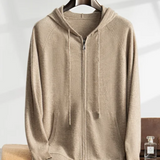 Vesta din cașmir cu glugă Courchevel