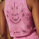 Moise | Set Roz din Dantelă