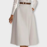 Rochie Blazer Elegantă cu Curea în Stil A-Line