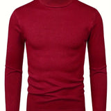 Pulover elegant cu guler înalt