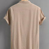 Cămașă casual cu mânecă scurtă