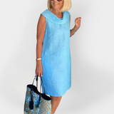 Rochie cu Guler Împăturit