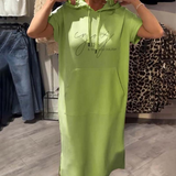 Saskia™ | Rochie casual cu glugă