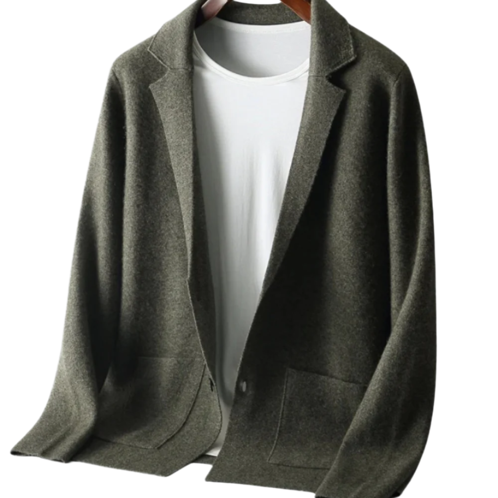 Palton din cașmir cu nasturi Bacchus