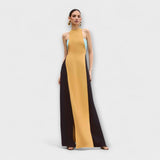 Salopetă lungă de culoare turcoaz închis