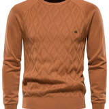 Cămașă pentru bărbați cu design în carouri V2