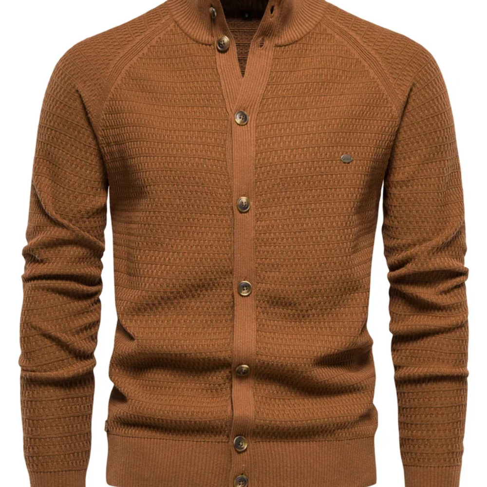 Cardigan din bumbac de lux