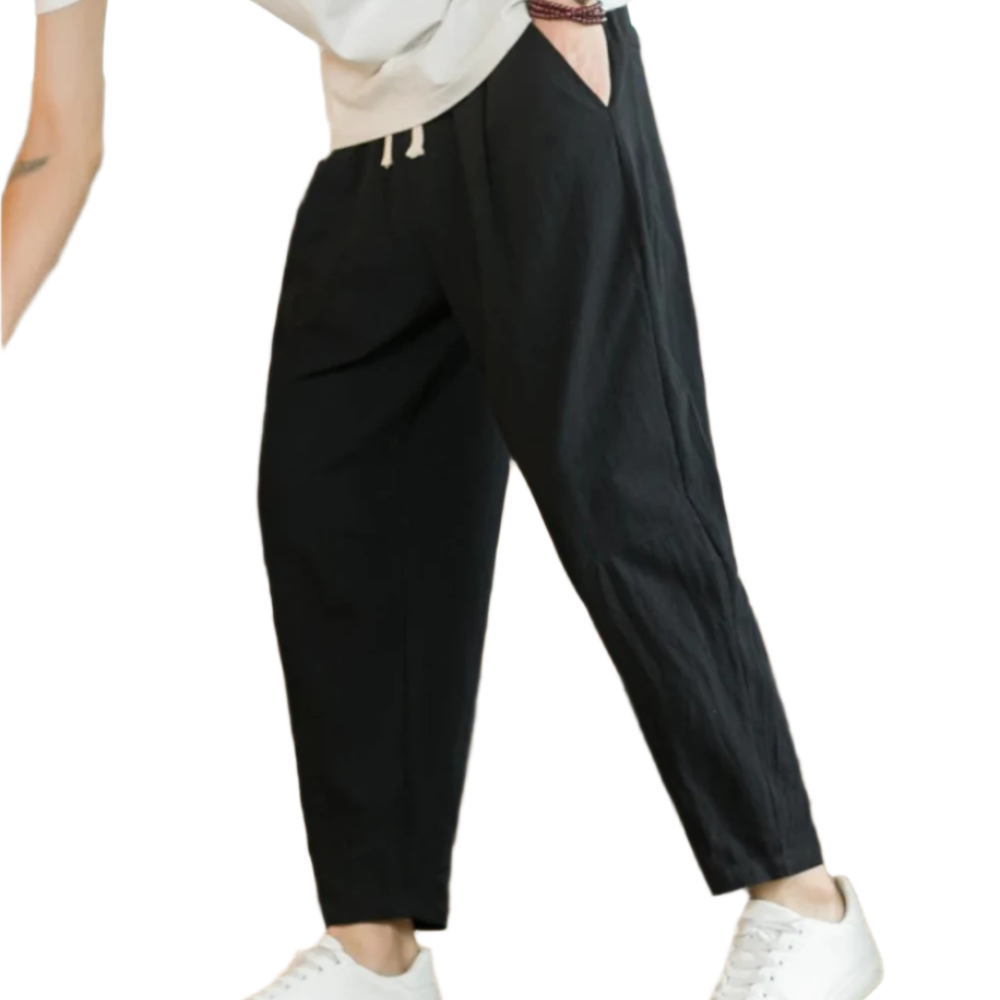 Pantaloni din bumbac Roma