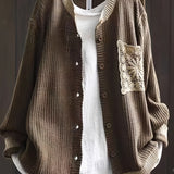 Marcelina | Pulover cu Mâneci și Buzunare