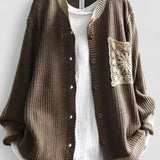 Marcelina | Pulover cu Mâneci și Buzunare