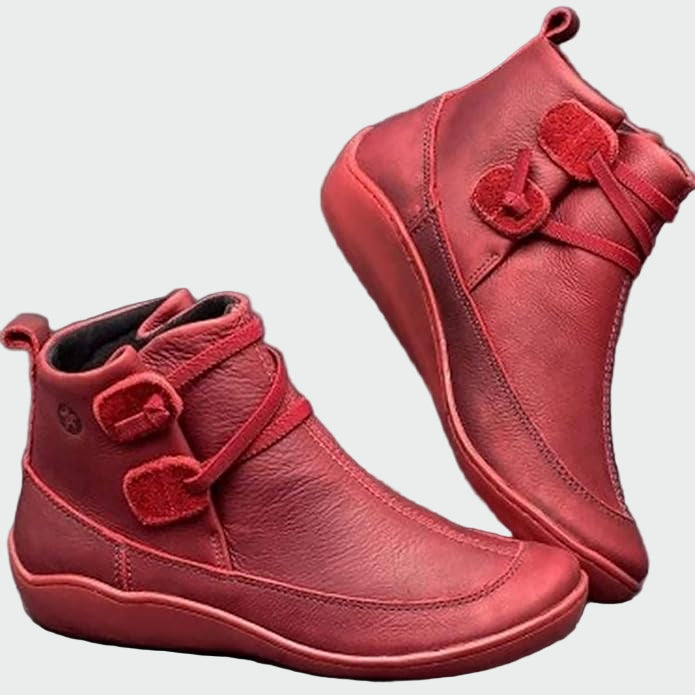 Botine ortopedice din piele premium