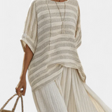 Isaura | Set Elegant Luxos din In și Bambus Daisy