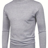 Pulover elegant cu guler înalt