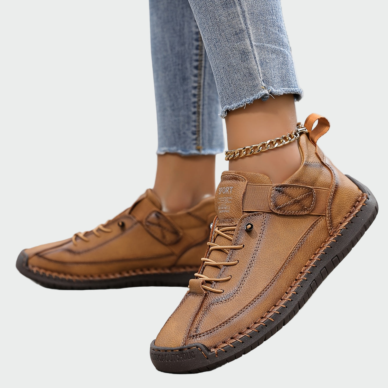 Botine ortopedice din piele