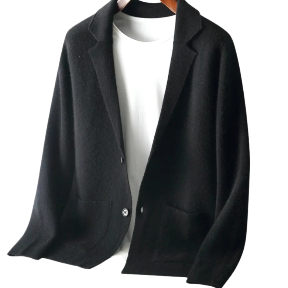 Palton din cașmir cu nasturi Bacchus