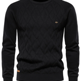 Cămașă pentru bărbați cu design în carouri V2