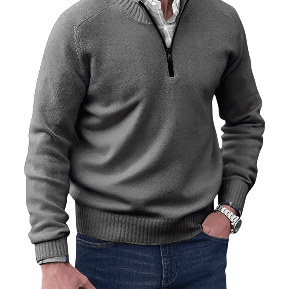 Cămașă casual cu fermoar