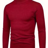 Pulover elegant cu guler înalt