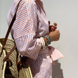 Veronica™ – Cămașă Clasică Rayată